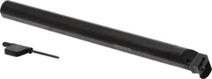 Seco - 1-1/8" Min Bore Diam, 10" OAL, 3/4" Shank Diam, Indexable Boring Bar - VBMT 21.5.. Insert, Screw Holding Method - Eagle Tool & Supply