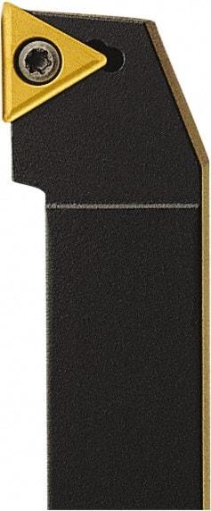 Seco - STGC, Left Hand Cut, 90° Lead Angle, 5/8" Shank Height x 5/8" Shank Width, Neutral Rake Indexable Turning Toolholder - 4" OAL, TC..32.5.. Insert Compatibility, Series Multi-Directional Turning (MDT) - Eagle Tool & Supply