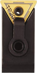 Seco - MTCN, Neutral Cut, 90° Lead Angle, 1" Shank Height x 1/2" Shank Width, Neutral Rake Indexable Turning Toolholder - 8" OAL, TNMG 332 Insert Compatibility, Series Multi-Directional Turning (MDT) - Eagle Tool & Supply