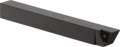 Seco - PTAP, Right Hand Cut, 90° Lead Angle, 1/2" Shank Height x 1/2" Shank Width, Positive Rake Indexable Turning Toolholder - 4-1/2" OAL, TPMM 2.52.. Insert Compatibility, Series Multi-Directional Turning (MDT) - Eagle Tool & Supply