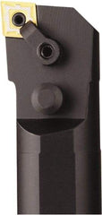 Seco - 1.78" Min Bore Diam, 14" OAL, 1-1/2" Shank Diam, A-MCLN Indexable Boring Bar - CNMG 432 Insert, Pin & Clamp Holding Method - Eagle Tool & Supply