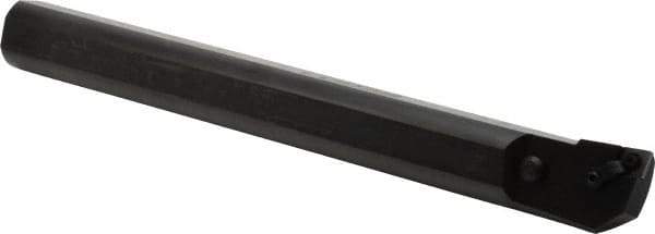Seco - 1.78" Min Bore Diam, 14" OAL, 1-1/2" Shank Diam, MCLN Indexable Boring Bar - CNMG 432 Insert, Pin & Clamp Holding Method - Eagle Tool & Supply