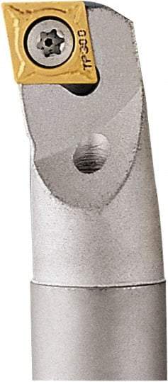Seco - 13mm Min Bore Diam, 150mm OAL, 10mm Shank Diam, E-SCFC Indexable Boring Bar - 27mm Max Bore Depth, CC.. 0602.. Insert, Screw Holding Method - Eagle Tool & Supply