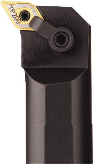 Seco - 1.3" Min Bore Diam, 12" OAL, 1" Shank Diam, S-MDUN Indexable Boring Bar - DNMU 332 Insert, Pin & Clamp Holding Method - Eagle Tool & Supply