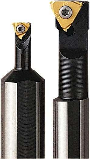 Seco - Internal Thread, Left Hand Cut, 16mm Shank Width x 14mm Shank Height Indexable Threading Toolholder - 150mm OAL, 16NL Insert Compatibility, SN Toolholder, Series Snap Tap - Eagle Tool & Supply