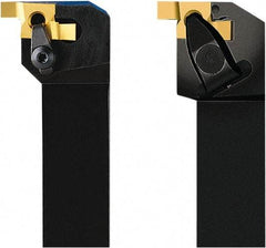 Seco - CEA, External, Right Hand, 0.15" Max Depth of Cut, 0.15 to 0.157" Groove Width, Indexable Grooving Tool Holder - 14EAR Insert Compatibility, 1" Shank Height, 1" Shank Width, 6" OAL - Eagle Tool & Supply