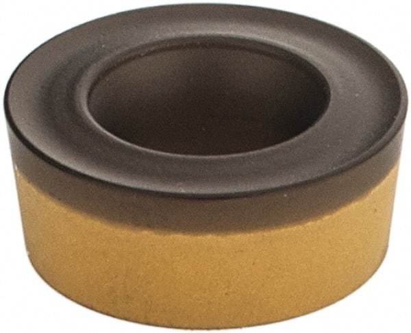 Iscar - RCMT10T3M0 Grade IC8250 Carbide Turning Insert - TiCN/Al2O3/TiN Finish, Round, 10mm Inscr Circle, 5/32" Thick - Eagle Tool & Supply