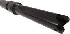 Allied Machine and Engineering - Series 1, 18mm Max Diam, 3MT Taper Shank, Straight Flute Spade Drill - 2-3/4" Max Depth, 3-7/8" Body Length, 7-3/4" OAL, Short Length, Through Coolant - Eagle Tool & Supply