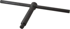 Gibraltar - 12" Chuck Diam Compatibility, Lathe Chuck Key - Compatible with 4-Jaw Chucks, Self Ejecting, 4.72" Body Length, 0.5512" Actual Key Square Size - Eagle Tool & Supply