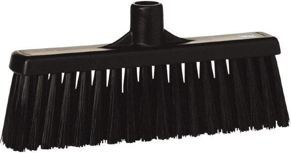 Vikan - 5-5/8" OAL Polyester Bristle Lobby Broom - 3" Bristle Length, 11" Wide - Eagle Tool & Supply