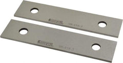 SPI - 6" Long x 1-3/8" High x 1/8" Thick, Steel Parallel - Sold as Matched Pair - Eagle Tool & Supply