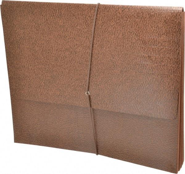 SMEAD - 9-1/2 x 11-3/4", Letter Size, Brown, 3-1/2" Expanding Wallet - 1 per Box - Eagle Tool & Supply