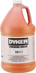 Dykem - 1 Gallon Orange Staining Color - Bottle - Eagle Tool & Supply