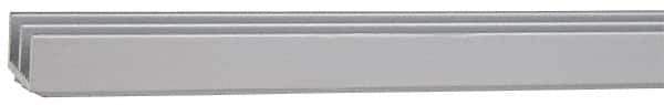 80/20 Inc. - 1 Panel, 0 to 48" Wide Door, Clear Anodized Aluminum Door Slide Track - 0.281" Door Thickness - Eagle Tool & Supply