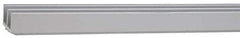 80/20 Inc. - 1 Panel, 0 to 48" Wide Door, Clear Anodized Aluminum Door Slide Track - 0.281" Door Thickness - Eagle Tool & Supply
