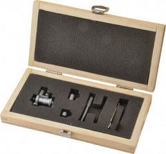 SPI - 1 to 2", Mechanical, Interchangeable Rod Micrometer - 0.001 Inch Graduation, Accurate Up to 0.0004 Inch, 0.248 Inch Rod Diameter, 1/4 Inch Travel, 2 Rods, NIST Traceability Certification Included - Eagle Tool & Supply