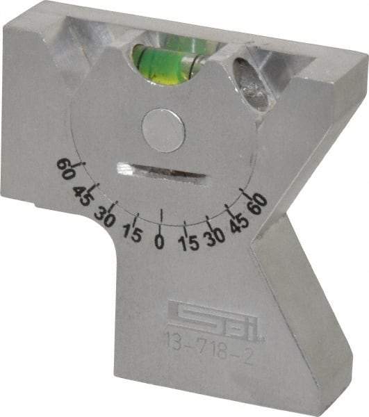 SPI - Machine Set-Up Gage Levels Minimum Adjustable Angle: 0.00 Maximum Adjustable Angle: 360.00 - Eagle Tool & Supply