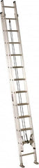 Louisville - 24' High, Type IA Rating, Aluminum Industrial Extension Ladder - Eagle Tool & Supply