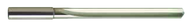 6mm Dia. - Carbide Straight Flute 15xD Drill-120° Point-Coolant-Bright - Eagle Tool & Supply