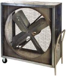 Airmaster - 36" Blade, Belt Drive, 1/2 hp, 9,230 CFM, Cabinet Fan Blower Fan - 115 Volts, 1 Speed, Single Phase - Eagle Tool & Supply