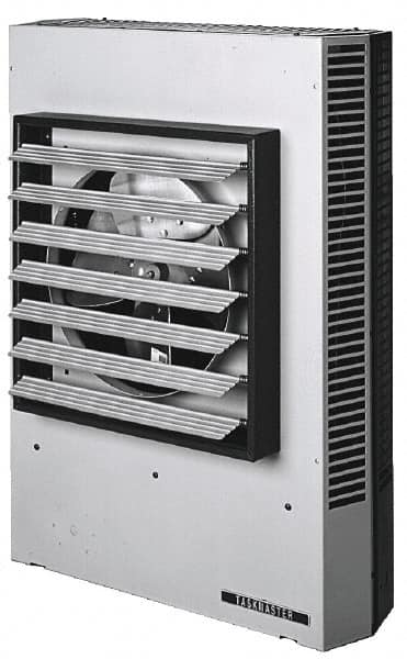 TPI - 34,100 Max BTU Rating, 10,000/7,500 Wattage, 700 CFM, Wall & Ceiling Electric Suspended Heater - Eagle Tool & Supply