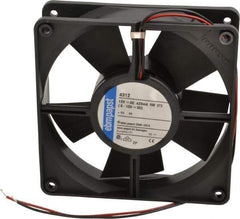 EBM Papst - 12 Volts, DC, 100 CFM, Square Tube Axial Fan - 0.42 Amp Rating, 119mm High x 119mm Wide x 1.26" Deep - Eagle Tool & Supply