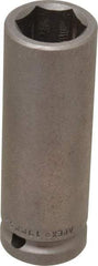 Apex - 1/2" Drive 19mm Deep Impact Socket - 6 Points, 3-1/4" OAL - Eagle Tool & Supply