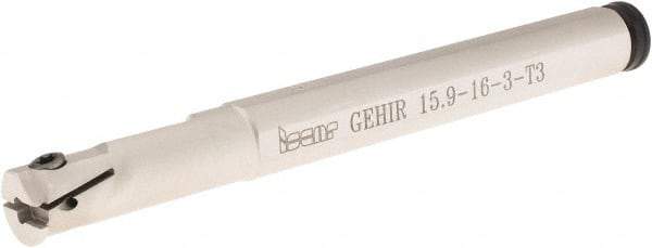 Iscar - GEHI, Internal, Right Hand, 0.118" Max Depth of Cut, 0.095 to 1/8" Groove Width, Indexable Grooving Tool Holder - GE.I Insert Compatibility, 5/8" Shank Width, 6" OAL, Through Coolant - Eagle Tool & Supply