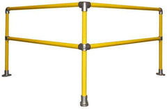 Kee - Pipe Rail Kits Kit Style: Corner Pipe Size (Inch): 1-1/2 - Eagle Tool & Supply