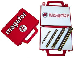 Magafor - 4 Piece 120° 1/4 to 5/8" Spotting Drill Set - Eagle Tool & Supply