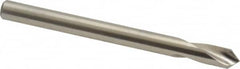 Magafor - 5mm Body Diam, 90°, 60mm OAL, Cobalt Spotting Drill - Eagle Tool & Supply