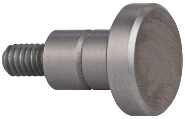 Mitutoyo - #4-48, 3/8" Ball Diam, Carbide Flat Contact Point - 3/8" Contact Point Length, Use with AGD 1,2,3,4 - Eagle Tool & Supply