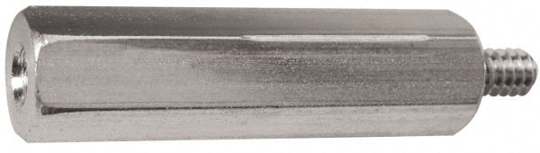 Electro Hardware - #6-32, 1-3/8" OAL, 1/4" Across Flats, Stainless Steel Male/Female Hex Circuit Board Standoff - Eagle Tool & Supply