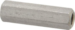 Electro Hardware - M4x0.70, 22mm OAL, 6mm Across Flats, Stainless Steel Hex Partially Threaded Female Circuit Board Standoffs - 22mm Thread Depth, 22mm Body Length, Uncoated - Eagle Tool & Supply