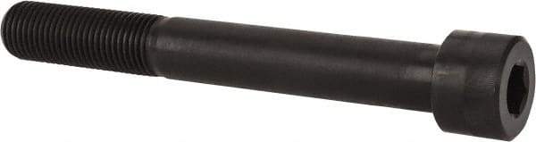 Holo-Krome - 1-1/2 - 6 UNC Hex Socket Drive, Socket Cap Screw - Alloy Steel, Black Oxide Finish, Partially Threaded, 12" Length Under Head - Eagle Tool & Supply