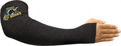 Steiner - Size Universal, Black Carbon Fiber Knit Welding Sleeve - 18" Long Sleeve, Made with Thumb Hole - Eagle Tool & Supply