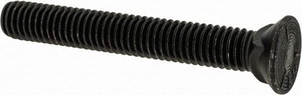 Value Collection - 3/8-16 UNC, 2-3/4" OAL, Steel Plow Bolt - Uncoated, Grade 5 - Eagle Tool & Supply
