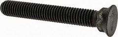Value Collection - 1/2-13 UNC, 3-1/2" OAL, Steel Plow Bolt - Uncoated, Grade 5 - Eagle Tool & Supply