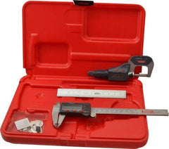 SPI - 3 Piece, Machinist Caliper and Micrometer Tool Kit - 0.0001 Inch Graduation - Eagle Tool & Supply
