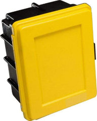PRO-SAFE - Facepiece Wall Storage Case w/Label Kit - Plastic - Eagle Tool & Supply