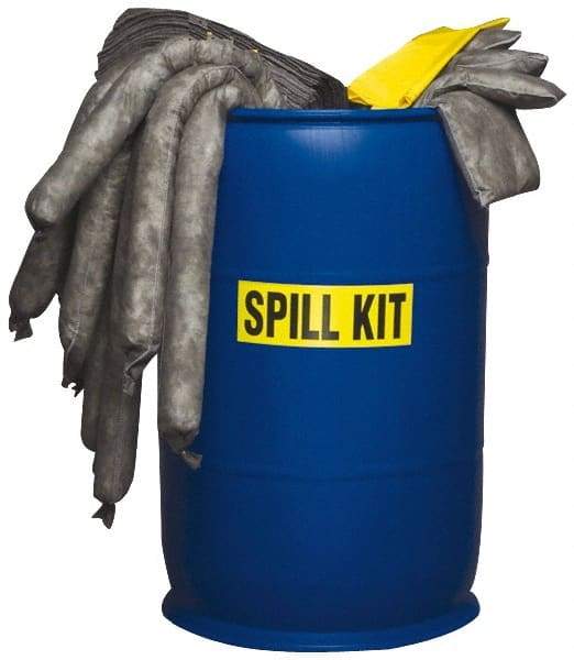 PRO-SAFE - Universal Spill Kit - 95 Gal Polypropylene Overpack Container - Eagle Tool & Supply