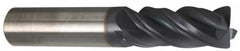 Accupro - 1" Diam 4 Flute Solid Carbide 0.03" Corner Radius End Mill - Eagle Tool & Supply