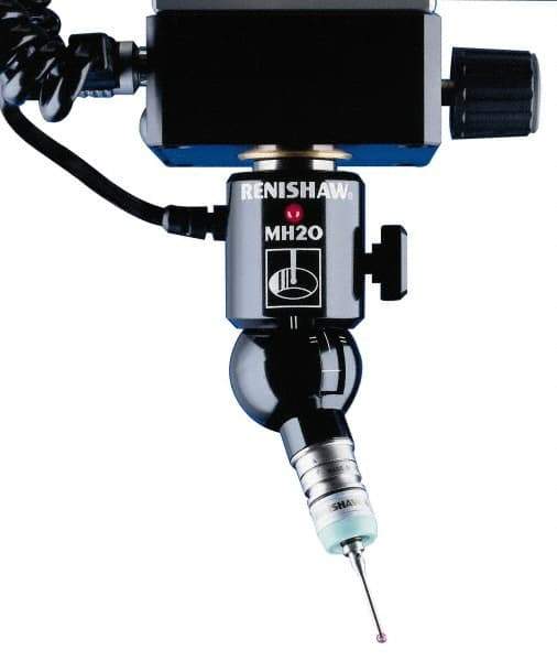 Renishaw - 1 Piece, Accurate to 0.5 micro m, Medium Force, CMM Probe and Stylus Kit - Include MH20 Head with Low Force Module - Eagle Tool & Supply