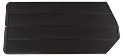 Akro-Mils - 8.4" High, Black Bin Divider - Use with 30265 - Eagle Tool & Supply