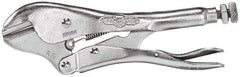 Irwin - 7" OAL Pinch Off Locking Pliers - 1" Jaw Depth, 1-1/4" Jaw Opening, Standard Handle - Eagle Tool & Supply