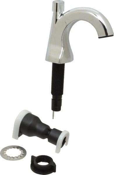 Technical Concepts - 800 to 1600 mL Liquid Soap Dispenser Hardware - Plastic, Counter Mounted, Chrome - Eagle Tool & Supply