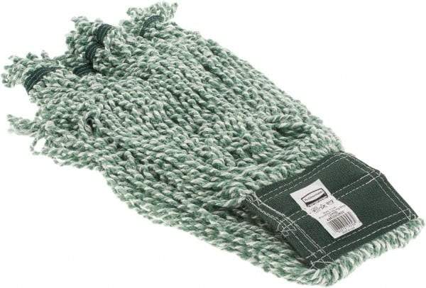 Rubbermaid - Green Head Band, Large Microfiber Mop Pad - Eagle Tool & Supply