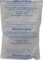 Made in USA - 2 Ounce Desiccant Packet - Silica Gel - Eagle Tool & Supply