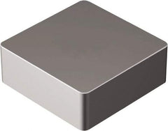 Sandvik Coromant - SNG433 Grade 650 Ceramic Turning Insert - 90° Square, 1/2" Inscr Circle, 3/16" Thick, 3/64" Corner Radius - Eagle Tool & Supply