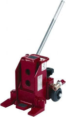 GKS - 5 Ton Capacity Toe Jack - 0.6" to 15-1/2" High, 5-1/2" Piston Stroke - Eagle Tool & Supply